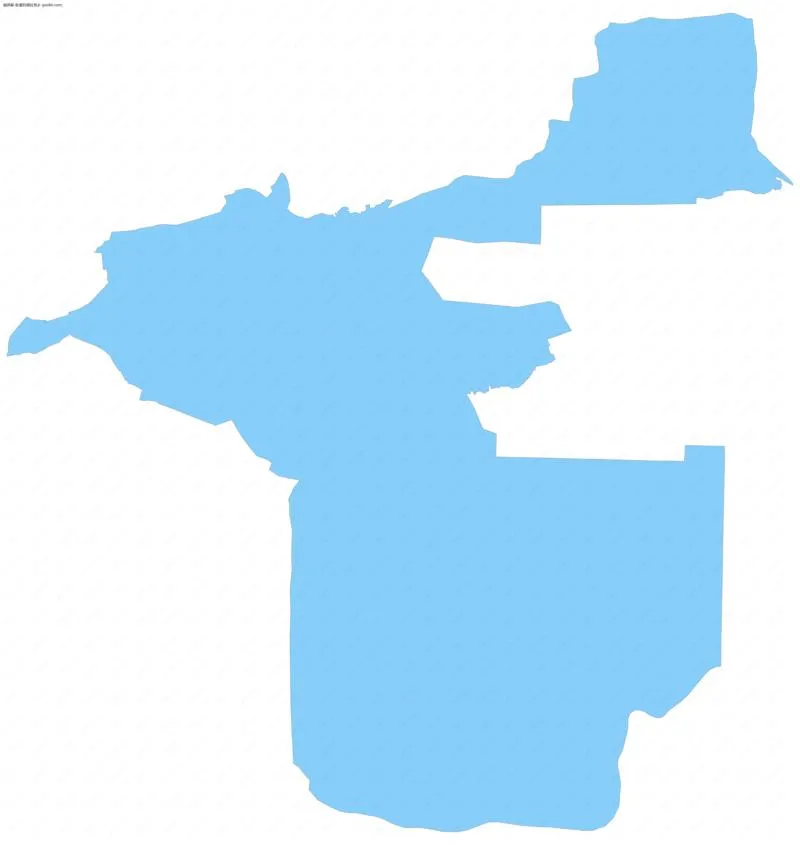 卧里托格拉克乡边界地图