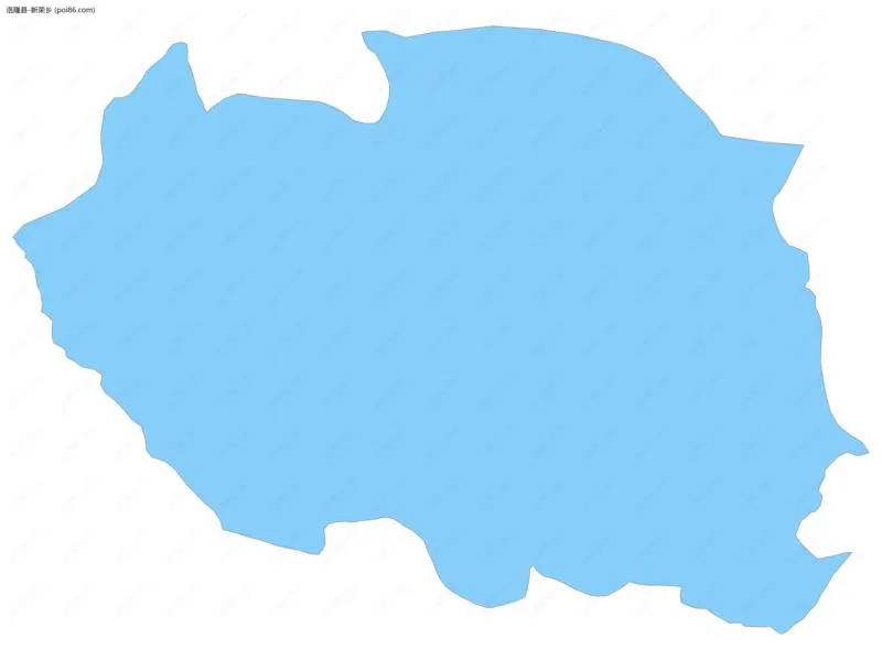 新荣乡边界地图