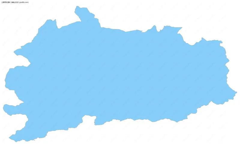九峰山生态边界地图
