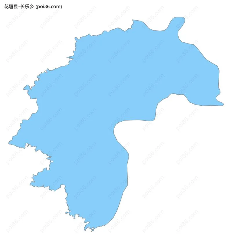 长乐乡边界地图