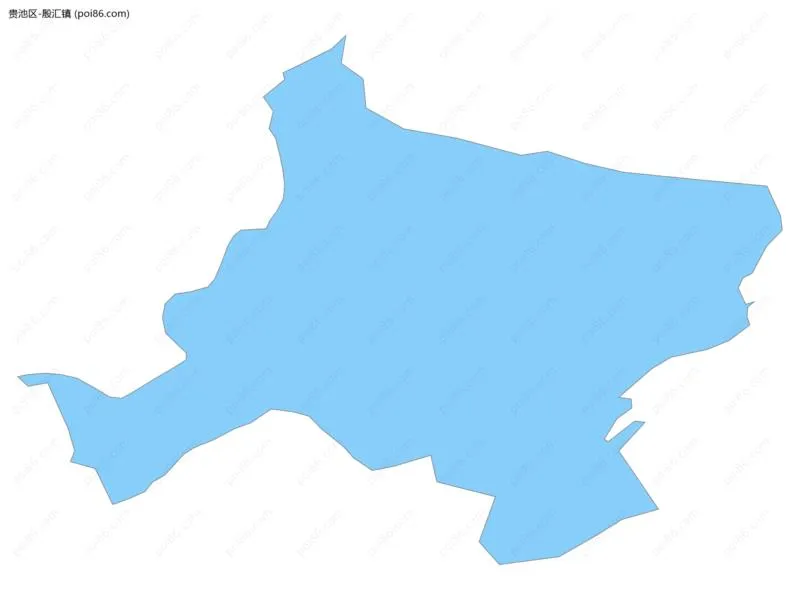 殷汇镇边界地图