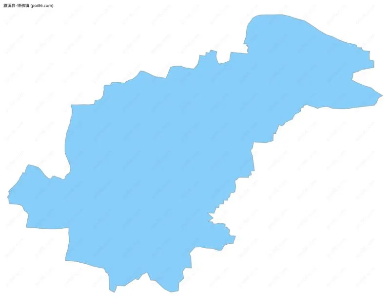 铁佛镇边界地图