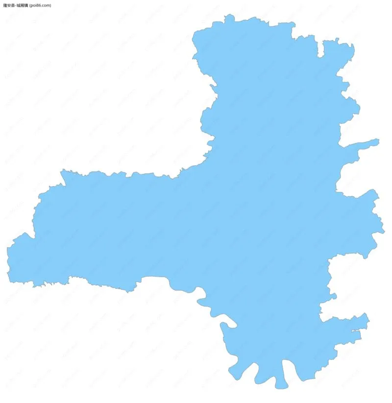 城厢镇边界地图