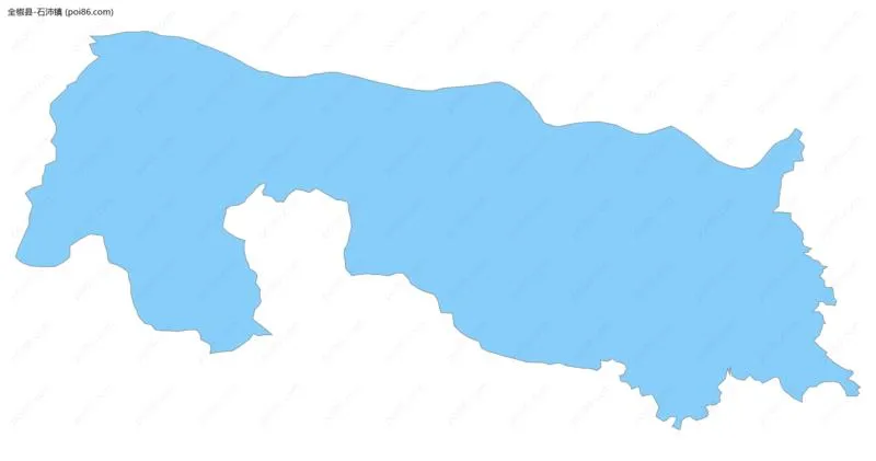 石沛镇边界地图