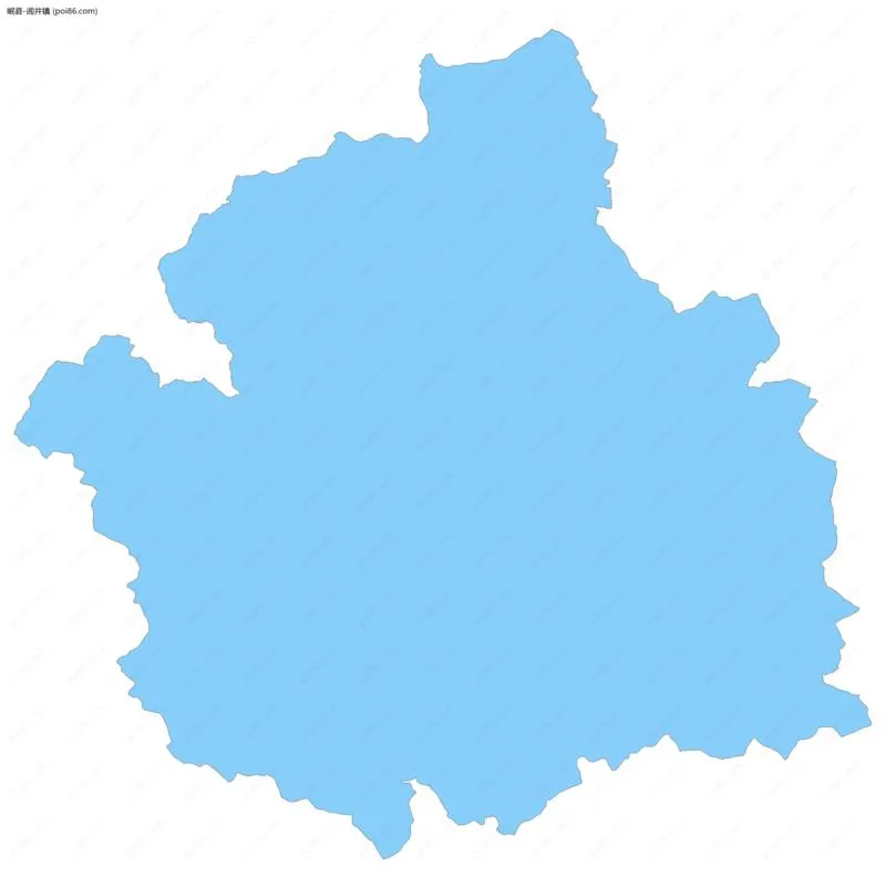 闾井镇边界地图