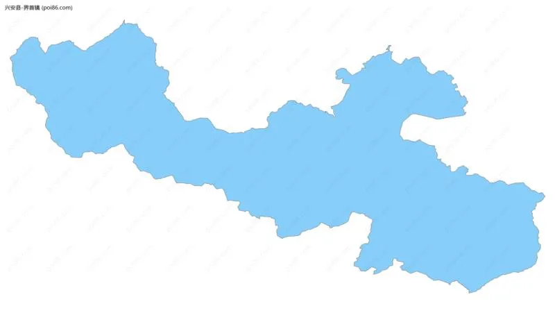 界首镇边界地图