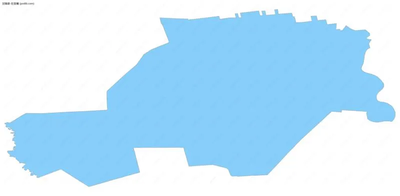 巨宝镇边界地图