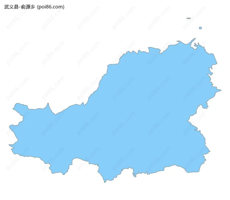 俞源乡边界地图