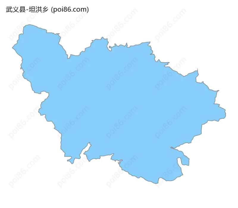 坦洪乡边界地图