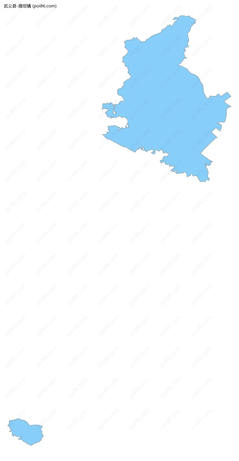 履坦镇边界地图