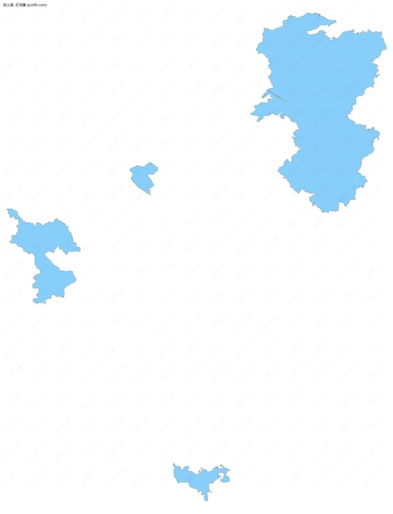 王宅镇边界地图