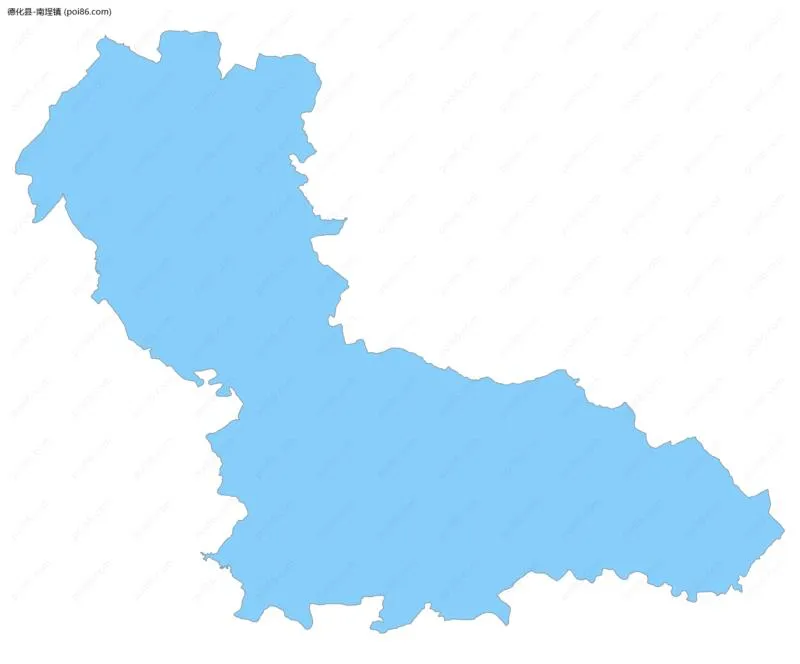 南埕镇边界地图