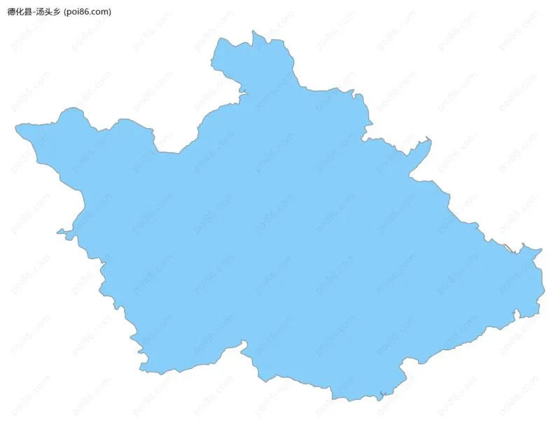 汤头乡边界地图