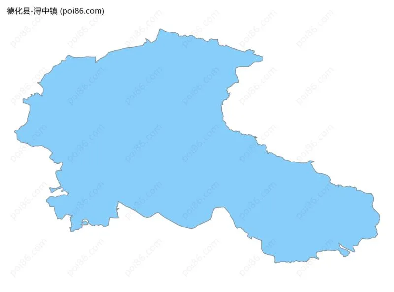 浔中镇边界地图