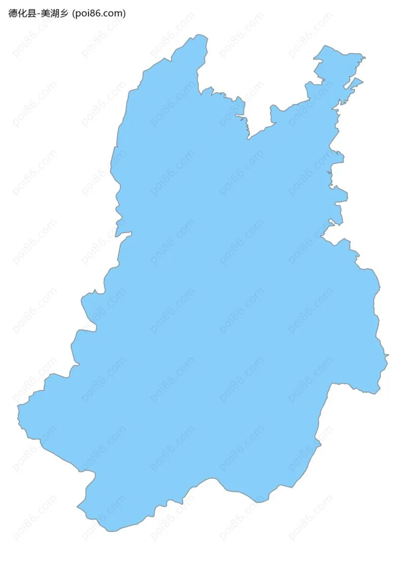 美湖乡边界地图