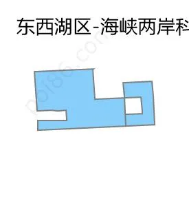 海峡两岸科技产业管理处边界地图
