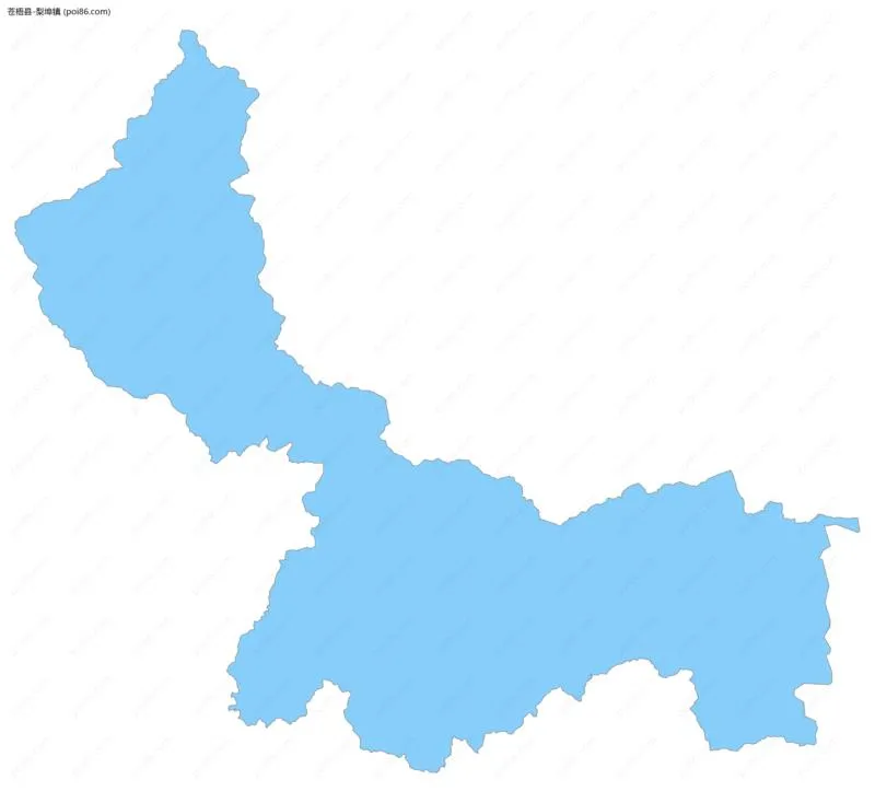 梨埠镇边界地图