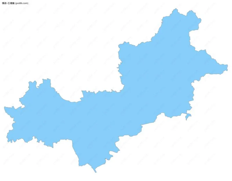 石塘镇边界地图