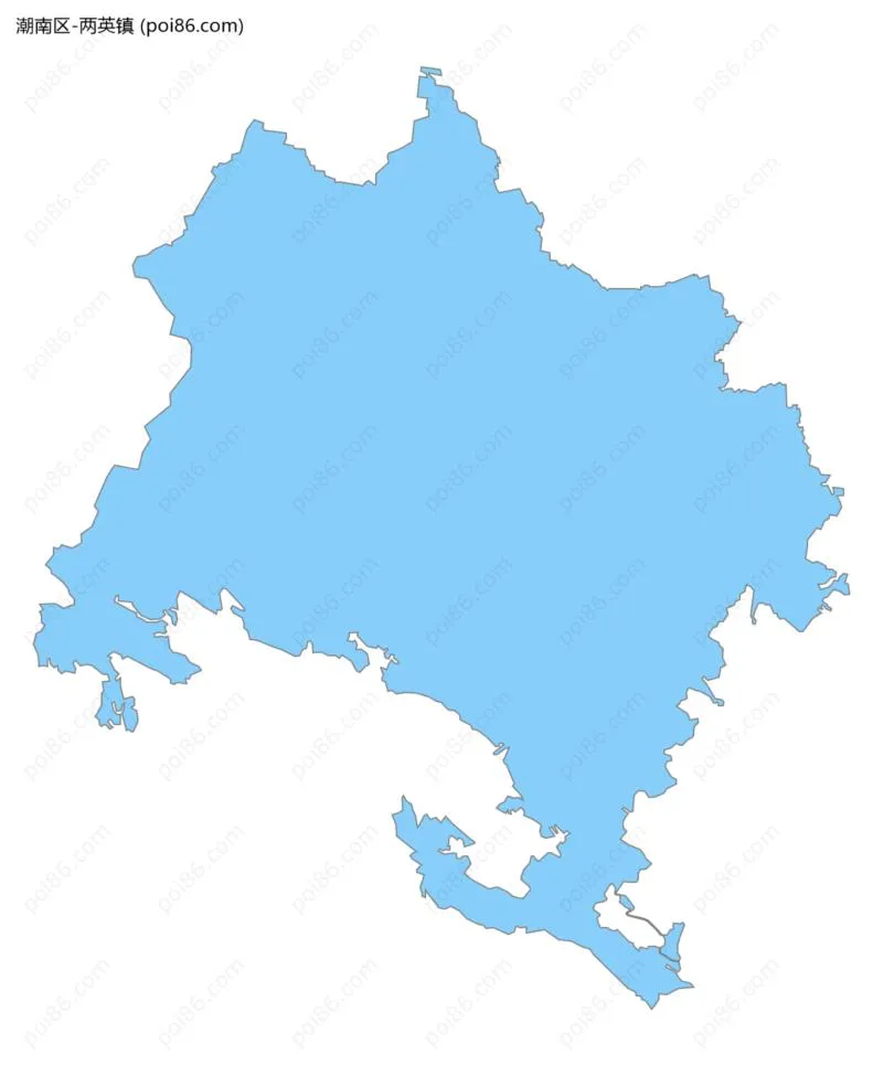 两英镇边界地图