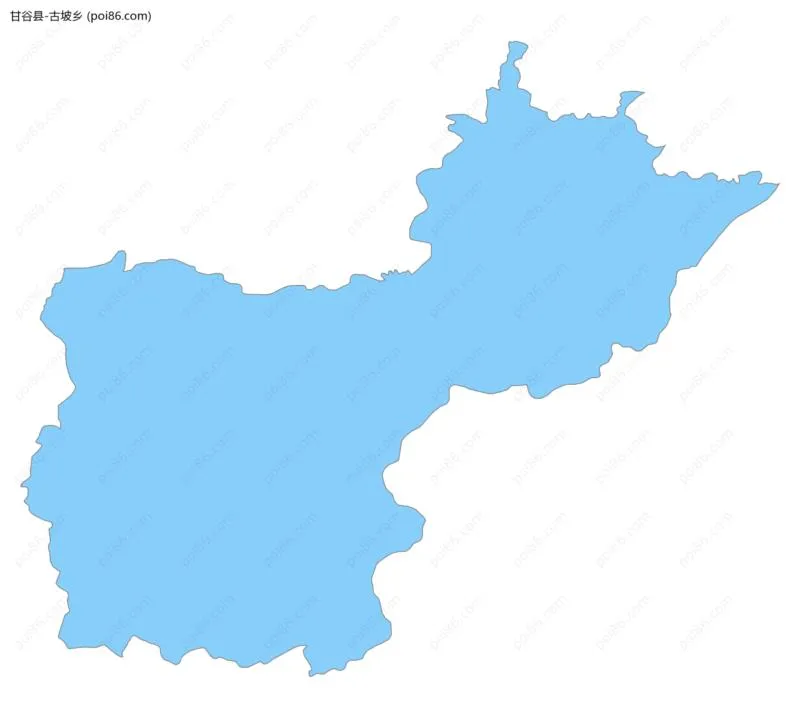 古坡乡边界地图