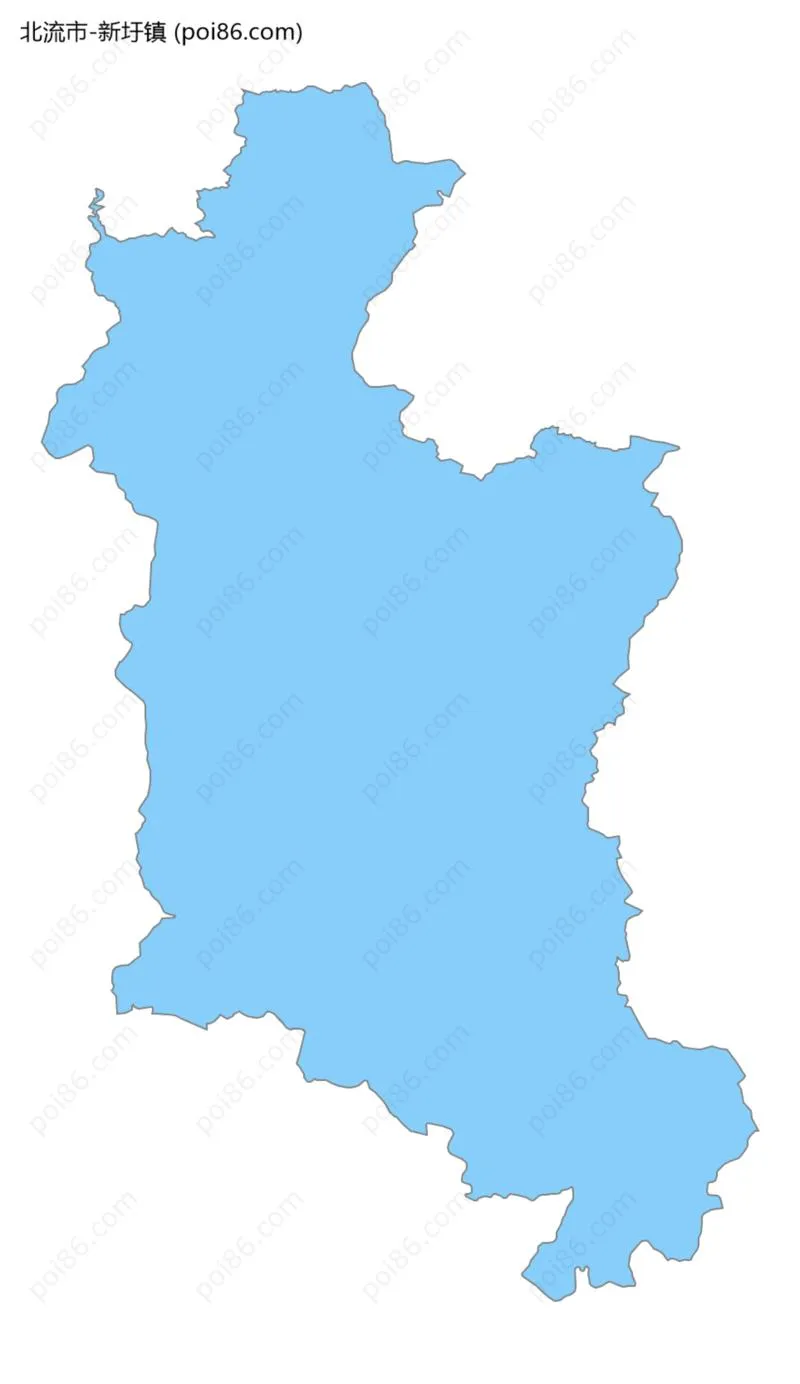 新圩镇边界地图