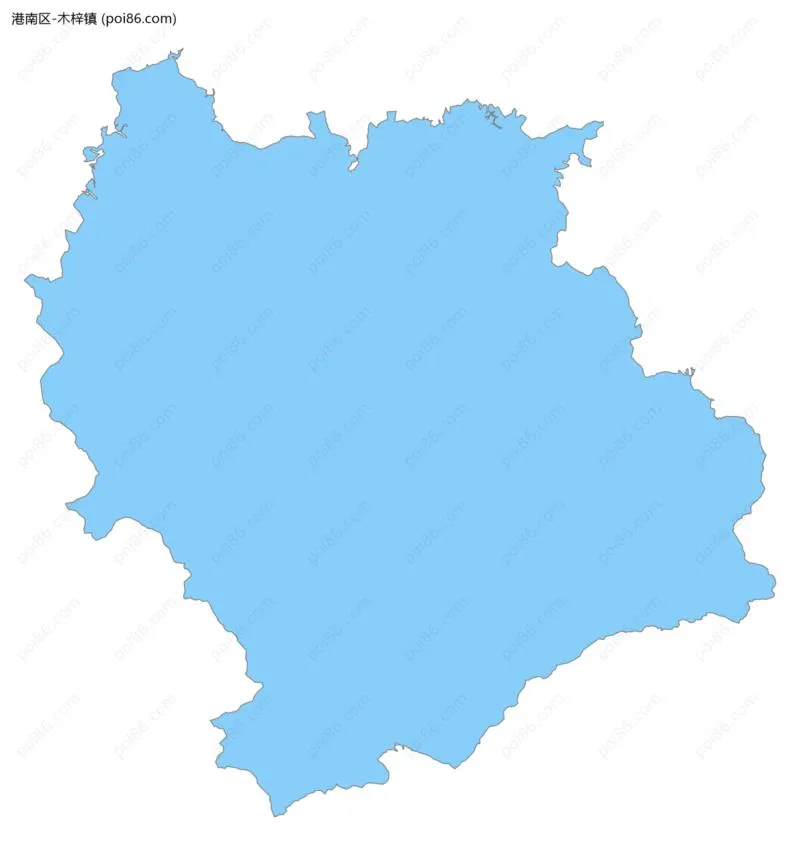 木梓镇边界地图