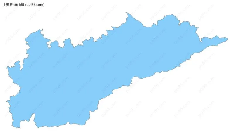 赤山镇边界地图