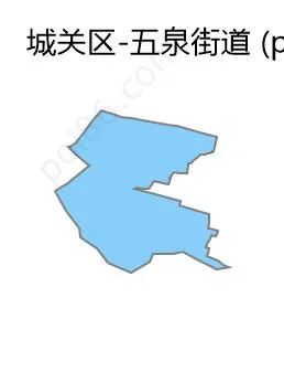 五泉街道边界地图
