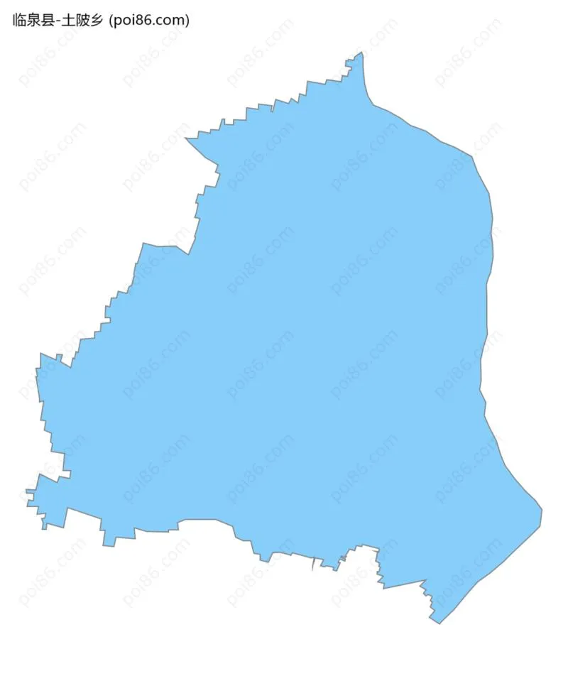 土陂乡边界地图