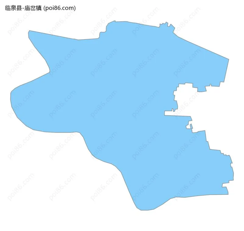 庙岔镇边界地图