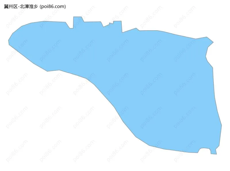 北漳淮乡边界地图