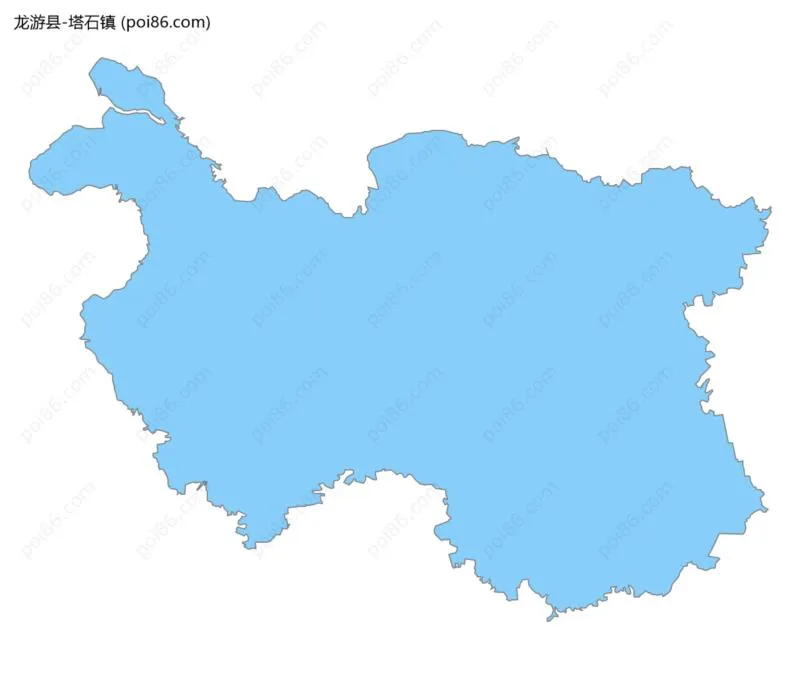 塔石镇边界地图
