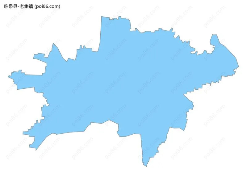 老集镇边界地图