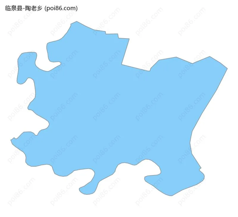 陶老乡边界地图