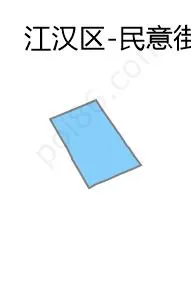 民意街街道边界地图