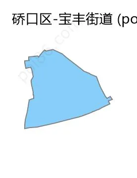 宝丰街道边界地图