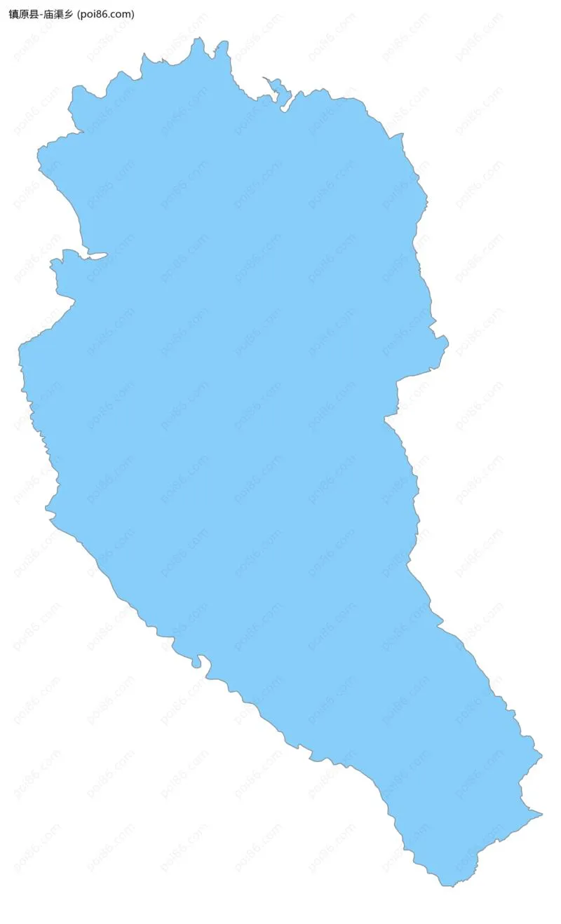 庙渠乡边界地图