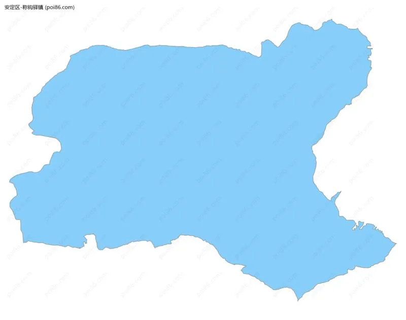 称钩驿镇边界地图