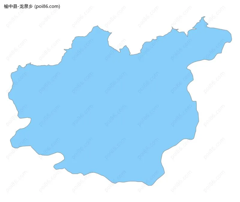 龙泉乡边界地图