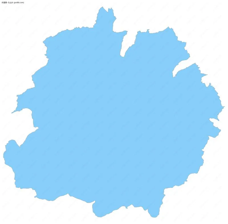 七山乡边界地图