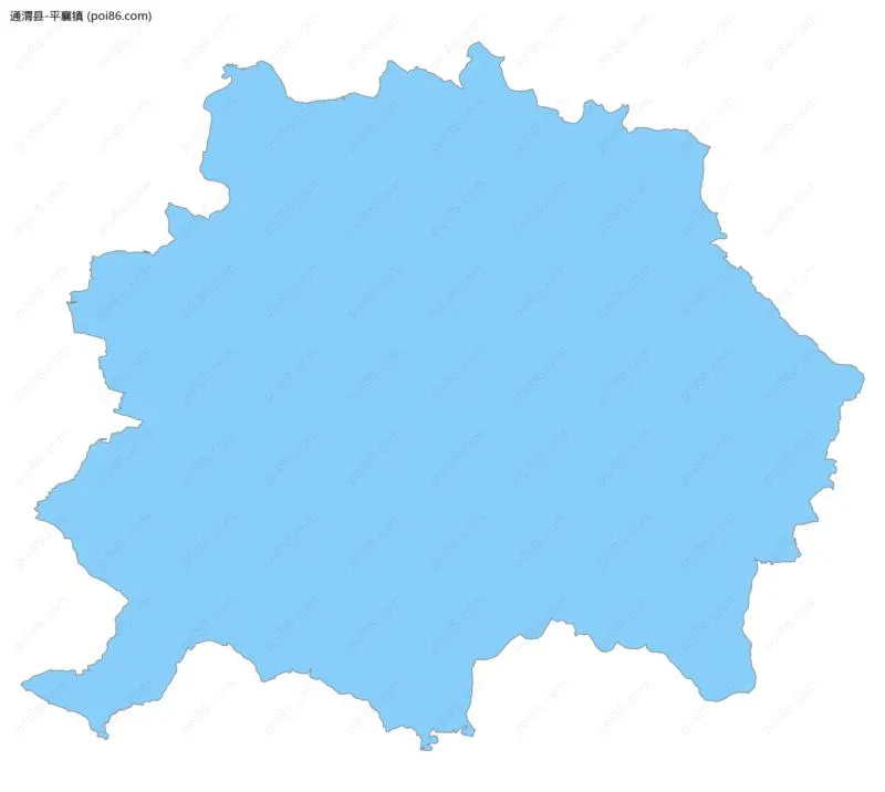 平襄镇边界地图