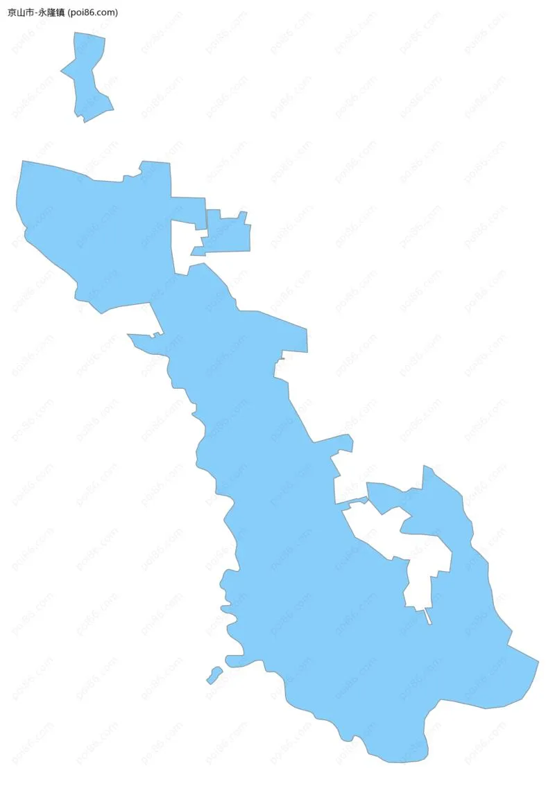 永隆镇边界地图