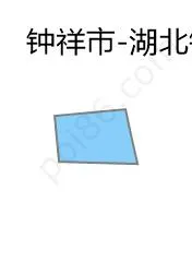 湖北钟祥经济开发区边界地图