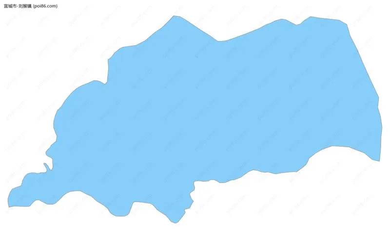 刘猴镇边界地图