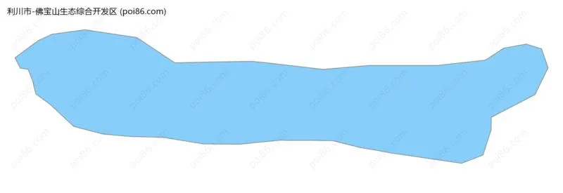 佛宝山生态综合开发区边界地图