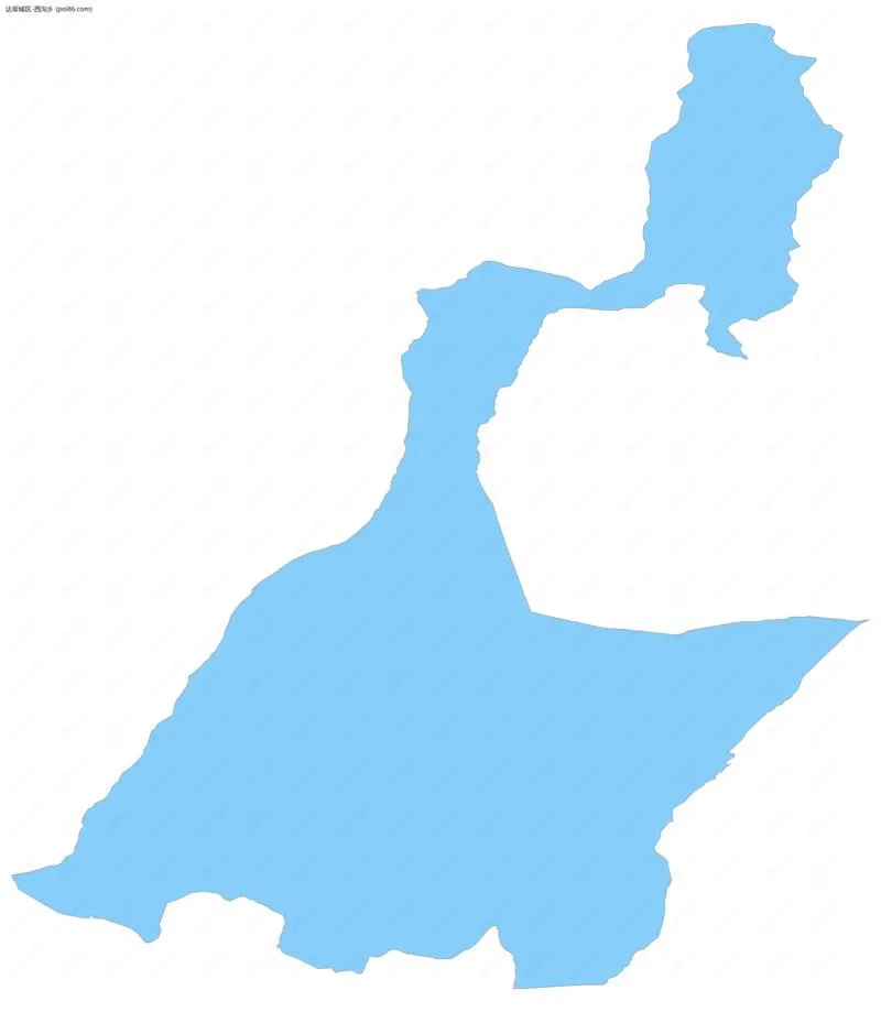西沟乡边界地图