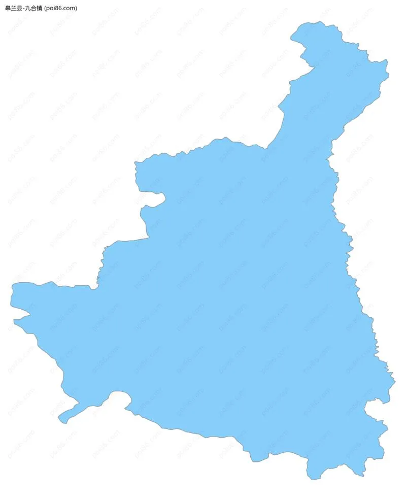 九合镇边界地图