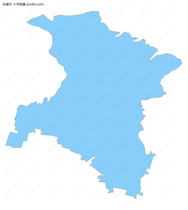 十字街镇边界地图