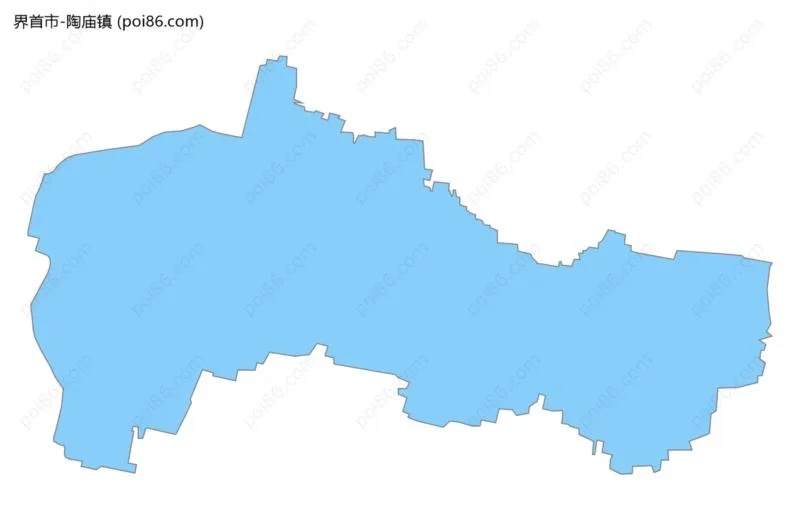 陶庙镇边界地图
