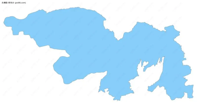 新寺乡边界地图